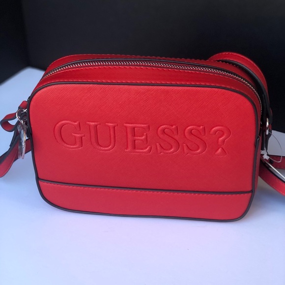 NEW🔥 GUESS RIDGEN RED CROSSBODY - Picture 9 of 12